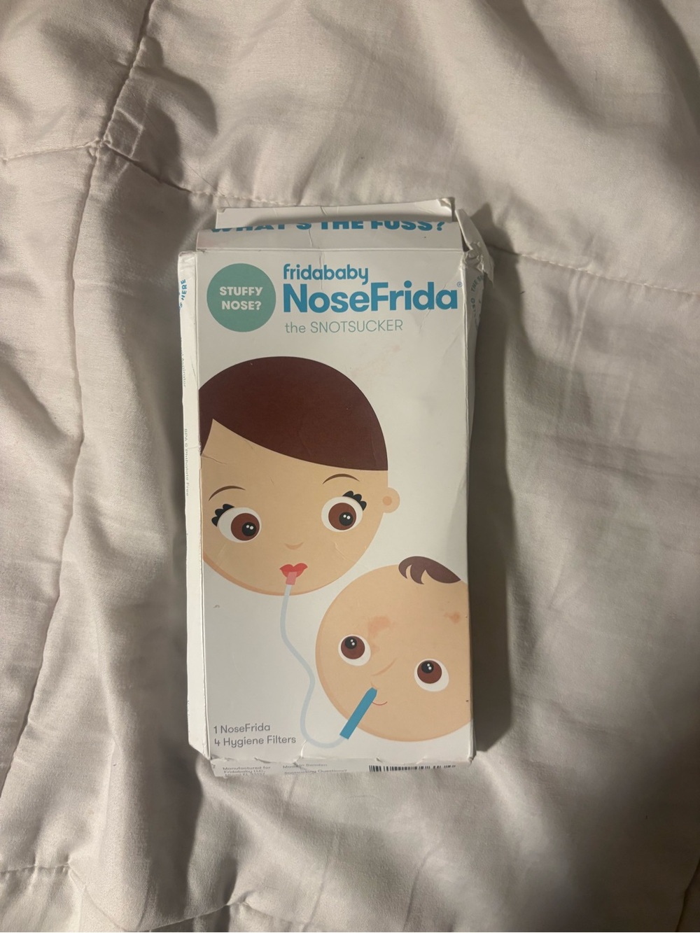 Fridababy NoseFrida Baby Nasal Aspirator - White